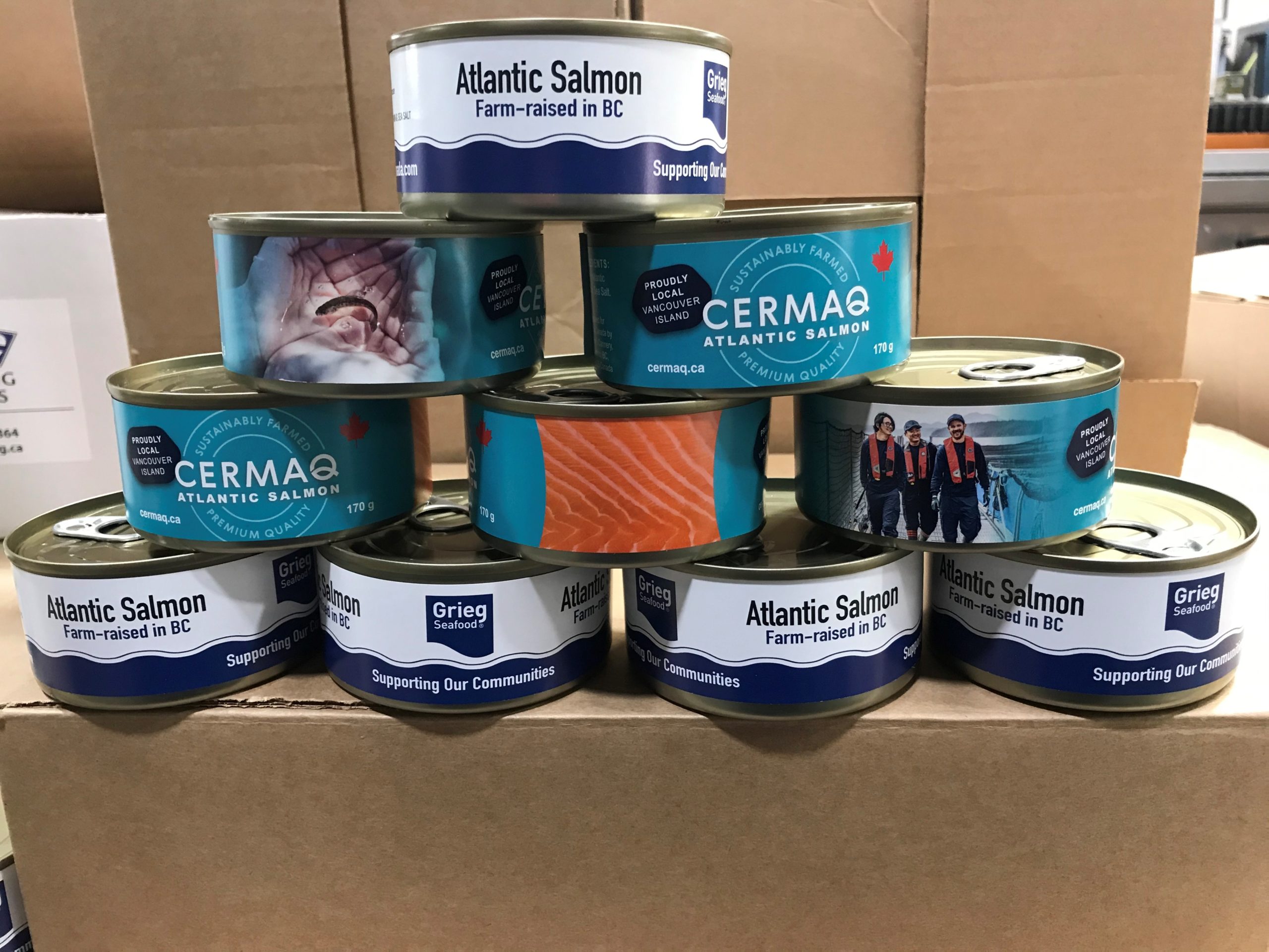 Salmon farmers partner with Food Banks Canada, brings total food bank donation efforts to over half a million meals